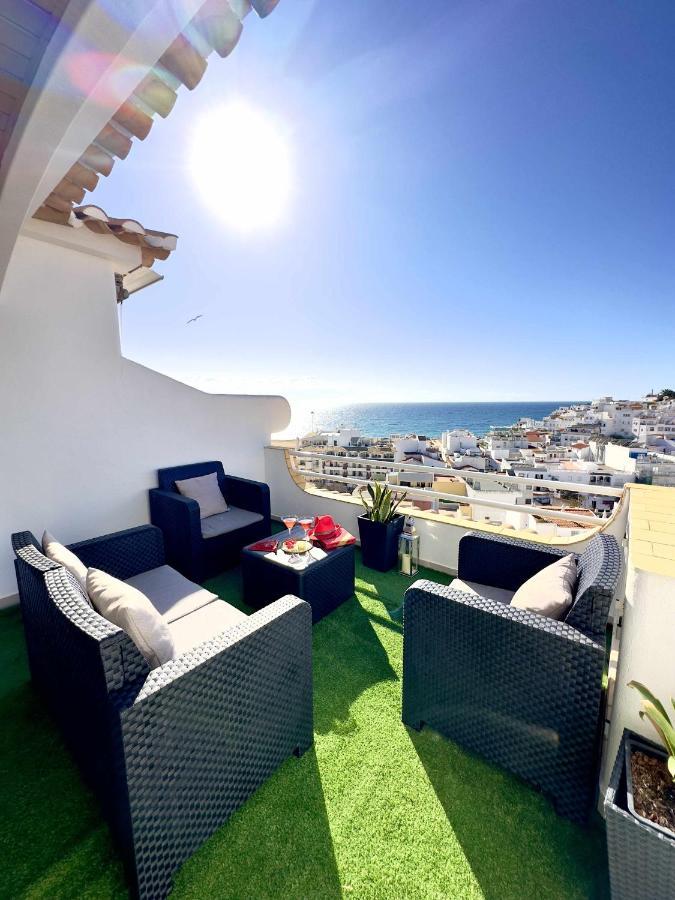 Duplex Sea View By Albufeira Holidays מראה חיצוני תמונה